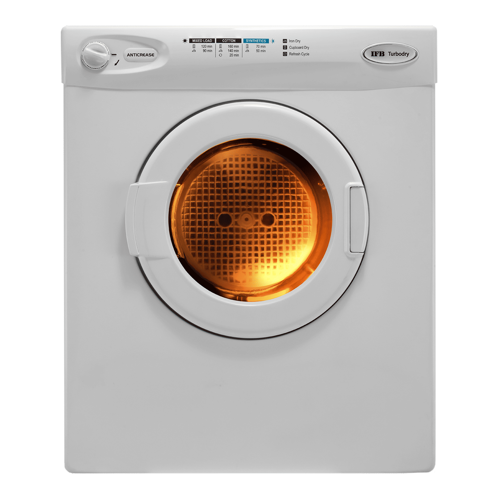 Buy IFB 5.5 kg 5 Star Fully Automatic Front Load Dryer (TURBO DRY 550, Lint Filter, White